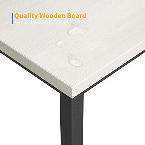 Computer Desk 47 inch Home Office Writing Study Desk, Modern Simple Style Laptop Table with Storage Bag