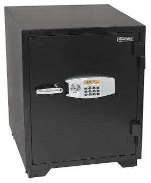Honeywell Safes & Door Locks - 2118 Steel Fireproof Security Safe with Dual Digital Lock and Key Protection, 3.44-Cubic Feet, Black