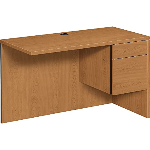 HON 10515RCC 10500 Series L Workstation Return, Right Pedestal, 48w x 24d, Harvest