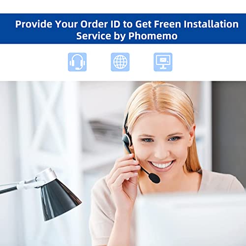 Phomemo Bluetooth Thermal Label Printer - Wireless Shipping Label Printer for Small Business, Portable Label Printer for Shipping Packages, Supports Amazon, USPS, Paypal, Ebay, Etsy