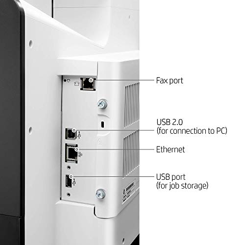 HP G1W41A#BGJ PageWide Enterprise Color Flow MFP 586Z 8" (Renewed)