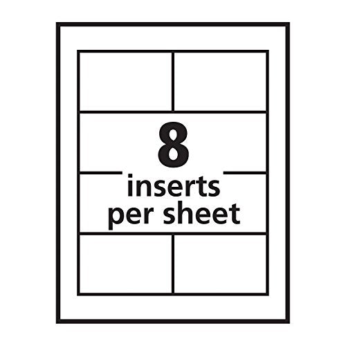Avery Top-Loading Clip Style Name Badges, 2-1/4" x 3-1/2", Box of 100, Case Pack of 5 (74461)