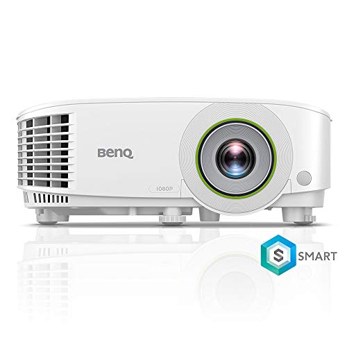 BenQ EH600 Wireless 1080p Portable Smart Business Projector | iPhone & Android Mirroring Compatibility | Built-in Apps & Internet Browser for Easy Presentations | Convenient Over-The-air Update