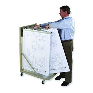 Mayline 9329H Rolling Stand for Blueprints - This is a Brookside Design Replacement