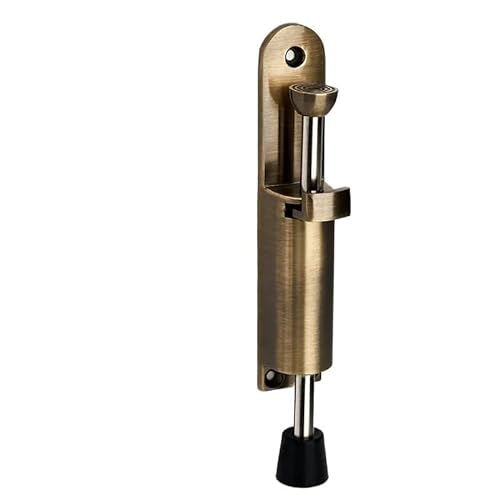 Foot-Operated Lever Door Stop Adjustable Kickdown Bronze Hardware