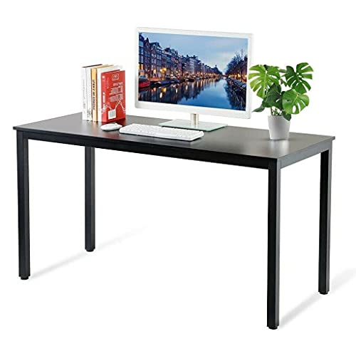 ADHW Computer Desk 55 inch PC Laptop Work Study Table Home Office Desk Workstation