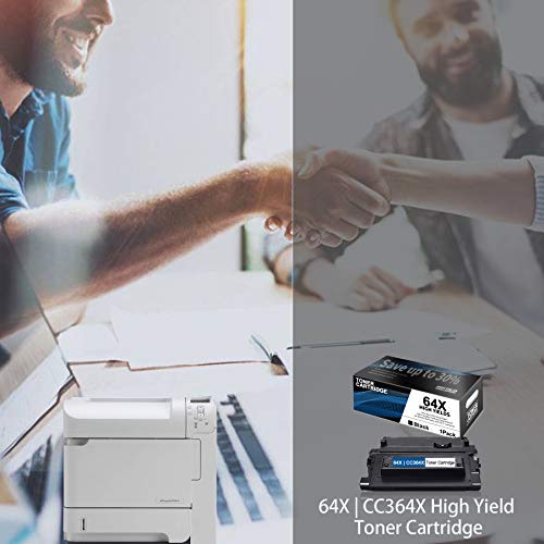 3 Pack Black Compatible High Yield 64X | CC364X Toner Cartridge Replacement for HP 64X to use with P4015x P4515n P4014DN P4015n P4515tn P4515X P4515xm P4014 P4015tn Printers Toner