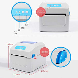 LUOKANGFAN LLKKFF Office Electronics Receipt Printers GPRINTER GP1324D USB Port Thermal Automatic Calibration Barcode Printer, Max Supported Thermal Paper Size: 104 x 2286mm Printer Accessory