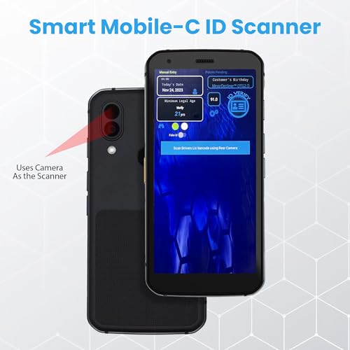 MinorDecliner Smart ID Scanner and Mobile Camera ID Scanner Bundle - Detects Expired IDs and Underage Consumers - Reads 2D Barcodes in All 50 States