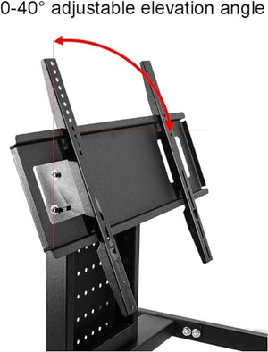 ICObes Wall Mounted TV Bracket with Rotating & Tilting Stand for 32-60 Inch Screens