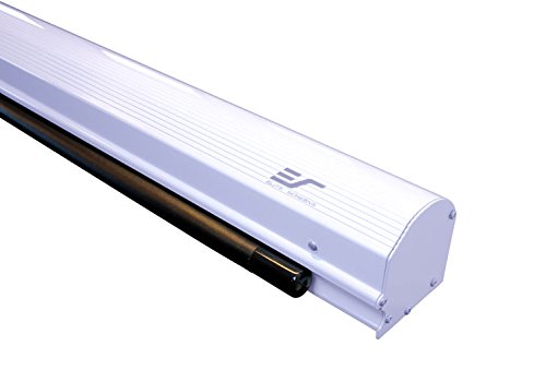 Elite Screens Saker, 100-inch 16:9 with 24" Drop, Electric Motorized Drop Down Projection Projector Screen, SK100XHW-E24