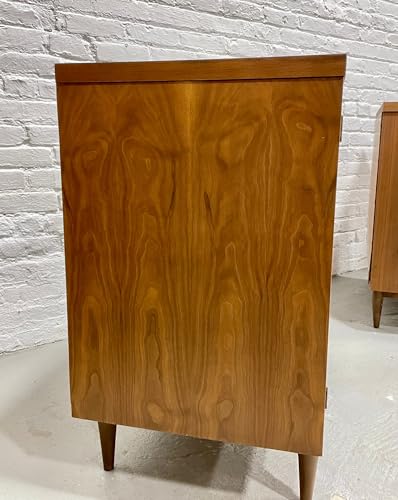 Lschool Mid Century Modern Walnut Jr. CREDENZAS/Sideboards, Pair