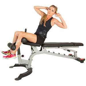 Fitness Reality X-Class 1500 lb Light Commercial Utility Weight Bench with Detachable Leg Lock Down