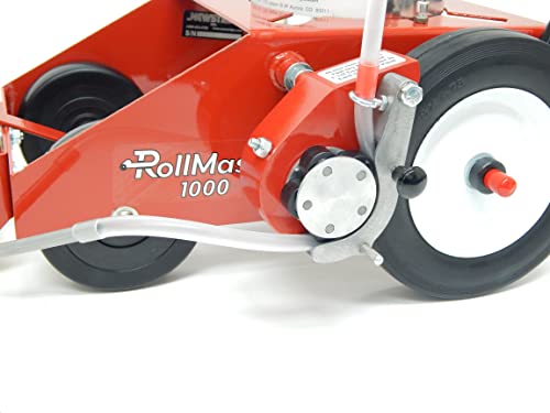 Newstripe Rollmaster 1000 Line Painting Machine forWarehouses, Parking Lots & Playgrounds | Fold-able Handle | Clean & Quiet | Lightweight & Easy to Use | Industrial | Pavement Surfaces | Made in USA