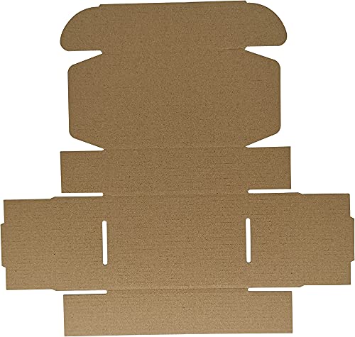 CH-BOX 300 Pack 6x4x2‘’(Inner Size) Corrugated Mailers, Cardboard Small Shipping Boxes, Oyster White (CM642-300)
