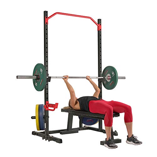 Sunny Health & Fitness Power Zone Squat Stand Power Rack Cage - SF-XF9931
