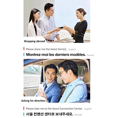 inBEKEA Portable Foreign Language Translators Device - Two Way Instant Voice Interpreter