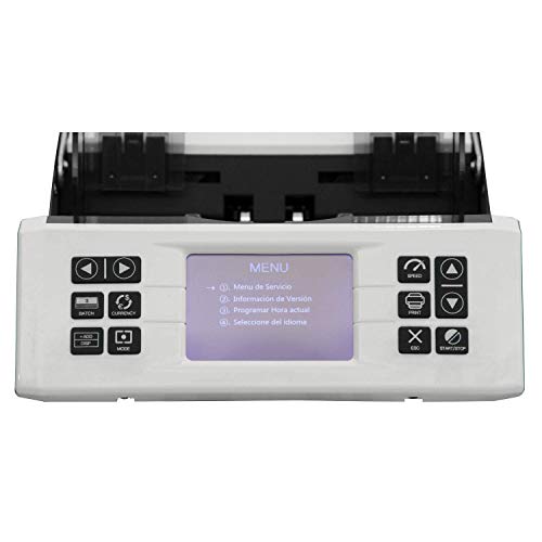 Demotio MA-180S Bank Grade Mixed Denomination and Multi-Currency Bill Counter with Full Detection and Receipt Printing Function (with Optional Printer) and Life Long Maintenance Service