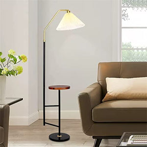 None LED Tea Table Floor Lamp Living Room Bedroom Nordic Vertical Desk Lamp (Color: D, Size: As Shown)