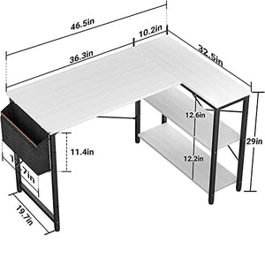 GaRcan Double Corner Computer Desk