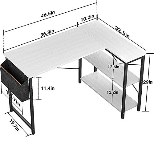 GaRcan Double Corner Computer Desk