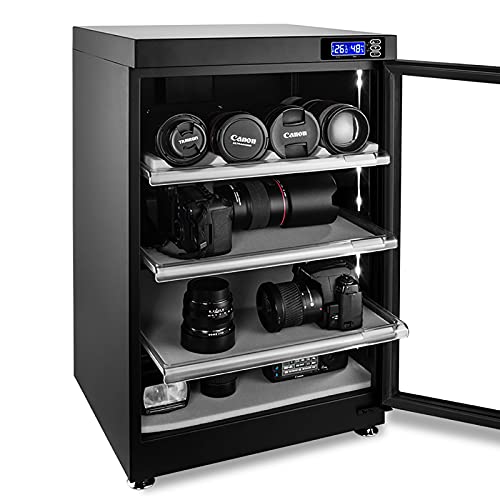 CLING 105L 4-Layer Camera Lens Dehumidifying Dry Cabinet