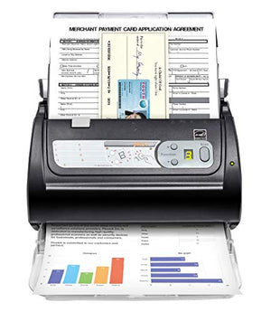Plustek PS188 High Speed Double-Sided Color Document Scanner with ADF, 30ppm, Windows Support