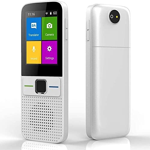 Language Translator Device Portable Instant Translator - WiFi/Hotspot/Offline - 137 Languages - Office Travel Abroad Learning