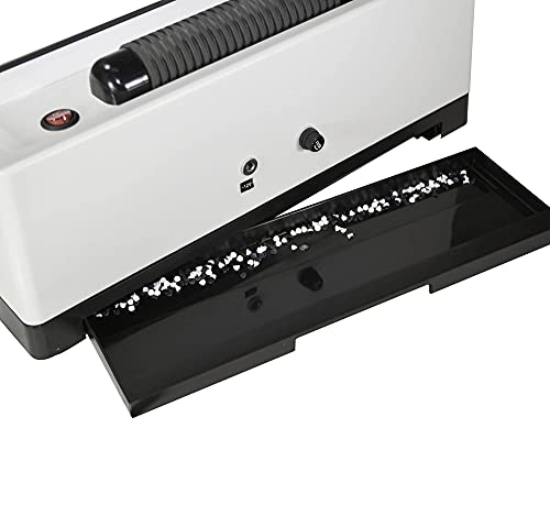 Upgraded S25A Coilbind Spiral Coil Binding Machine - with Electric Coil Inserter - Professionally Bind Presentations and Documents - Free Crimper Free Box of 100 Plastic coils - 4 to 1 Pitch