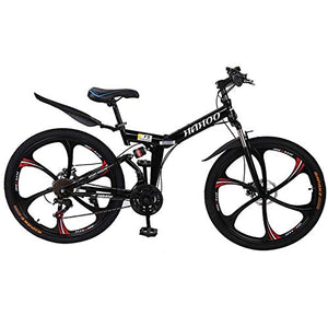 zeipy Bicycles, Mountain Bikes, Full Suspension, Anti-Skid, 21-Speed Dual Disc Brakes, Curved Handlebars, Aluminum Road Bikes, Commuter Bikes, Mountain Bikes, 26 Inches