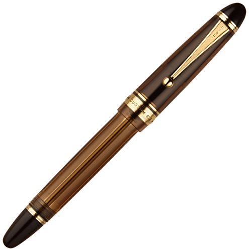 PILOT"CUSTOM 823 - Plunger Type/Transparent Brown" (nib : Medium)