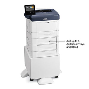 Xerox VersaLink B400/N Black and White Laser Printer, letter/legal, up to 47ppm, USB/ethernet, 550 sheet tray, 150 sheet multi purpose tray