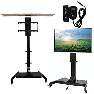 Touchstone Valueline Smart Motorized TV Lift-Floor Stand Rolling Cart for 32-70" TVs - 39" Height Travel - Alexa/Wifi - 30006