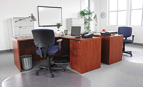 Alera Valencia Series 66 by 30 by 29-1/2-Inch Desk Shell, Medium Cherry