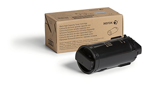 Genuine Xerox Black High Capacity Toner Cartridge (106R03869) - 12,100 Pages for use in VersaLink C500/C505