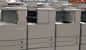 Refurbished Canon ImageRunner Advance C5035 Color Copier - 30ppm, Copy, Print, Scan, Network, Duplex, 2 Trays and Stand