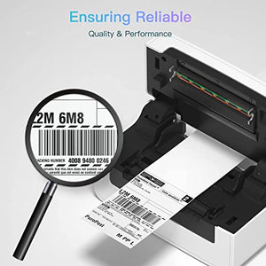 Thermal Shipping Label Printer,150mm/s High-Speed 4x6 Thermal Sticker Maker,1-Click Setup on Windows/Mac,Compatible with Amazon, Ebay, Shopify, FedEx,USPS,Etsy (Upgraded)