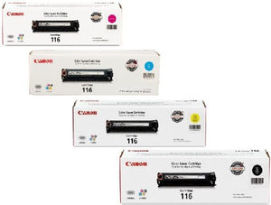 Canon 116 Combo Pack Of 4 Color Toners Manufactured By Canon (1 of BK, C, Y, M) for ImageClass MF8050cn