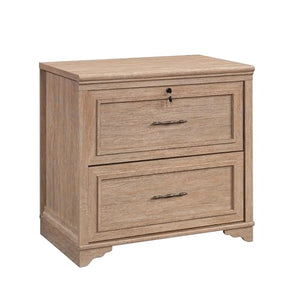 Sauder Rollingwood Lateral File Cabinet, Brushed Oak Finish, 31.5" x 20.0" x 29.76