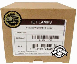 IET Lamps HITACHI CP-WU8461 Projector Lamp Replacement Assembly - Genuine Original OEM Bulb by Philips
