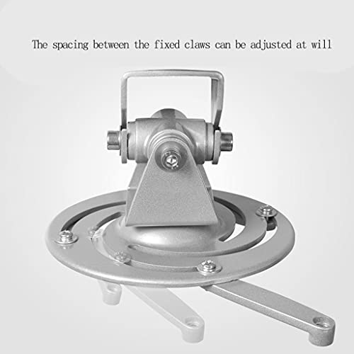 JKXWX Projector Hanger Bracket - Wall-Mounted Rotating Mount (14.33 lbs Capacity)