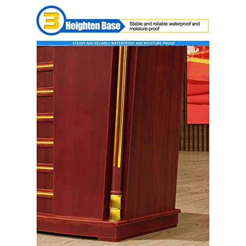 Luxury Wood Podium with Wide Reading Surface - Heavy Duty (White)