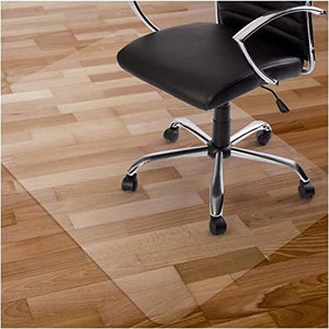 ZHOUHONG Transparent Hard-Floor Chair Mats for Carpeted Floor, 1.5/2mm Thick, Various Widths - Non-Slip Vinyl Runner Rug for Hardwood Floor