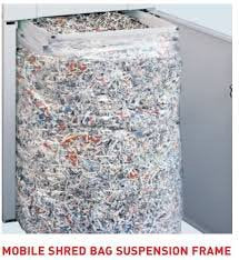MBM AC0922 Shredder Bags, Genuine MBM, for use with MBM 4107 and 4109 Shredder Models, 0.002mm Thickness, 79 Gallons Capacity, Pack of 80 Bags