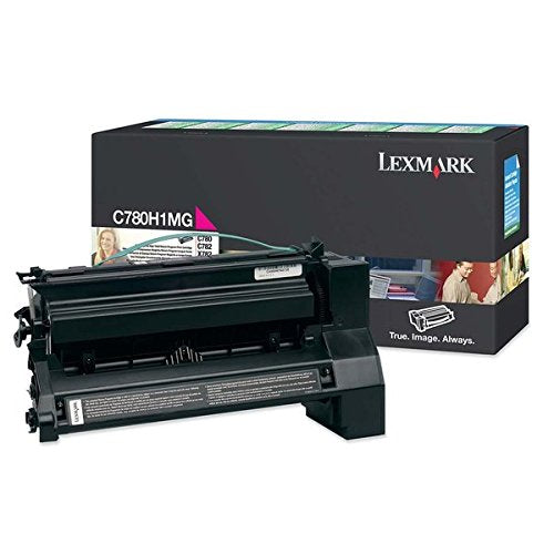 Lexmark C780H1MG Return Program High Yield Magenta Toner Cartridge
