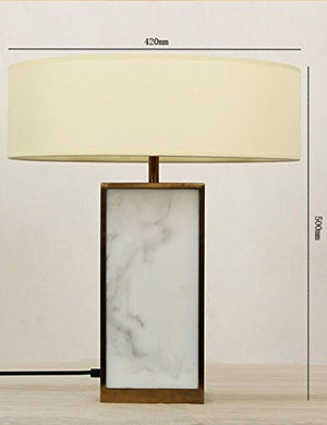CJSHVR-Modern American minimalist marble lamps, bedroom study desk, hotel decorative lamp, art lamp,