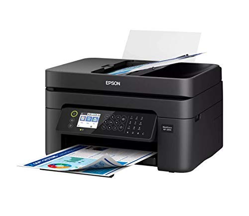 Epson WorkForce WF-2850 Wireless All-in-One Color Inkjet Printer (Renewed)