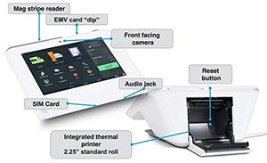 Clover Mini Wi-Fi (2nd Generation - Newest) - Requires Processing Through Powering POS