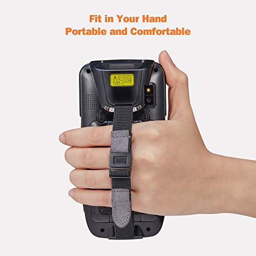 MUNBYN Handheld Barcode Scanner with Android 7.0 OS, 2D PDF417 Honeywell Scanner, Numeric keypad, Touch Screen and Charging Cradle with 3G 4G WiFi BT GPS Wireless Mobile Terminal for Inventory System