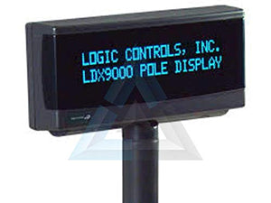 Bematech LDX9000UP-GY Pole Display, Replaces LD9000UP-GY, 2 x 20 Line, USB, Port Powered, 9.5 mm, Dark Gray